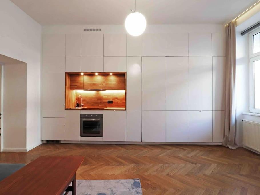 Smart Apt Mit Balkon Am Augarten Park Naehe Zentrum Wien Eksteriør bilde