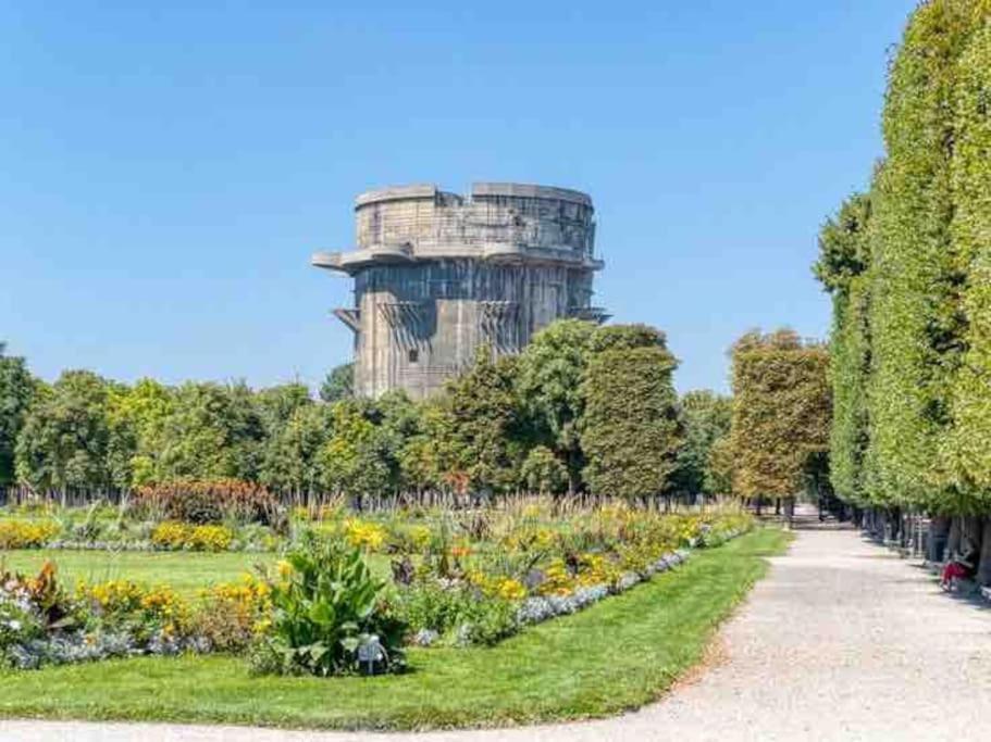 Smart Apt Mit Balkon Am Augarten Park Naehe Zentrum Wien Eksteriør bilde
